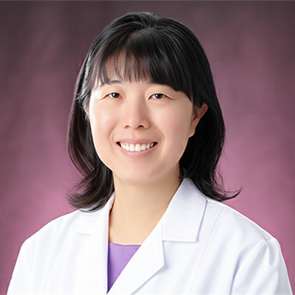 Emily Chen in a lab setting