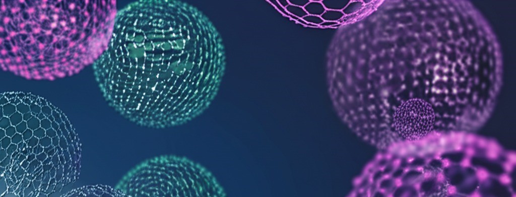 Scientist working with nanomaterials in a lab setting